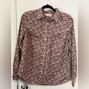 Boden Strawberry Shirt | size 10